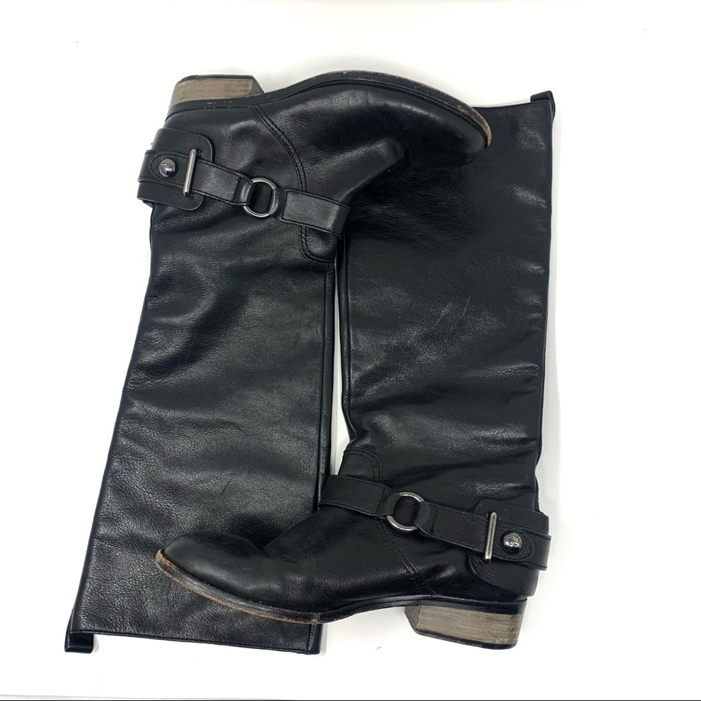 Coach Natale Tall Leather Riding Knee High Boots